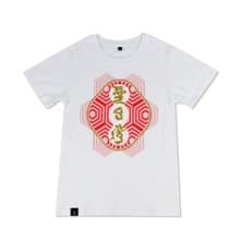 台灣T-shirt│愛台灣復古T-白
