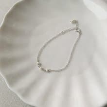 小清新 珍珠手鍊/腳鍊 SV925/14KGF  Pearl 迷你淡水珍珠