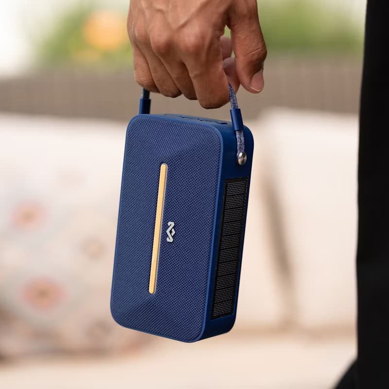 Marley Rise Up Solar 太陽能攜帶型防水藍牙喇叭 靛藍色