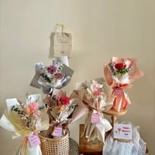 sueing_blossom  永生康乃馨花束