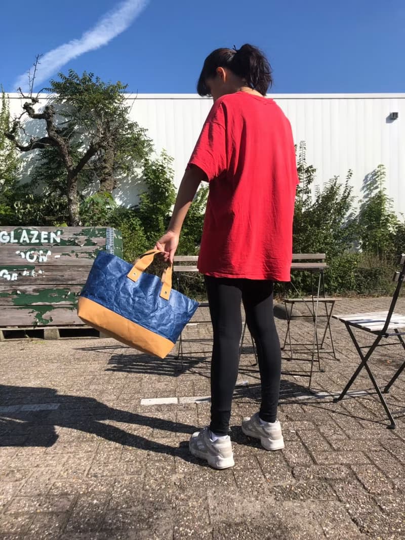 Flybag特別版藍色托特包