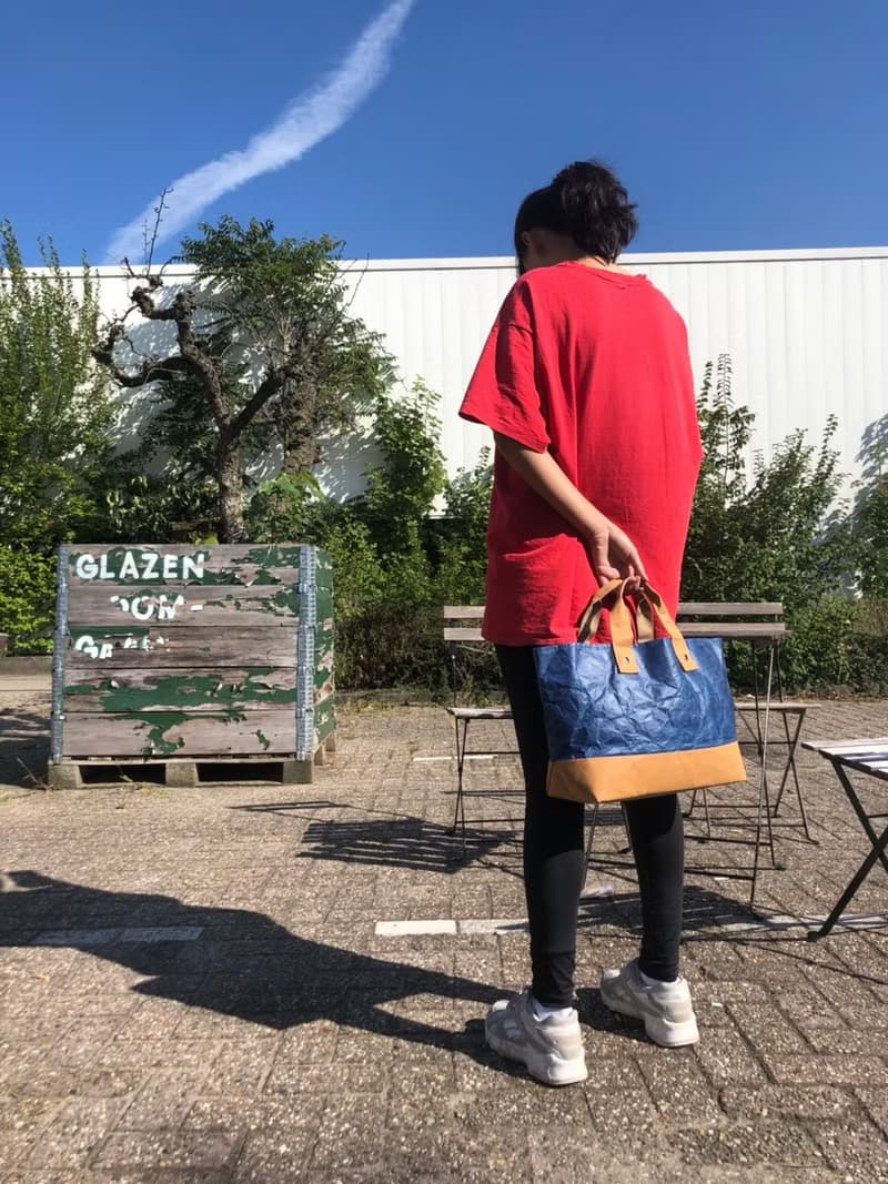 Flybag特別版藍色托特包