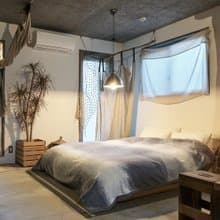 ダブルサイズ　綿毛布　天然由来の抗菌加工 【Flood of Light】コットン  ブランケット 毛布 水彩タッチ インテリア