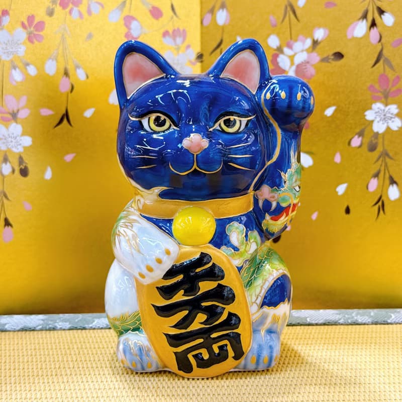 【嶽龍開運】日本清水燒招財貓 | 富士升龍