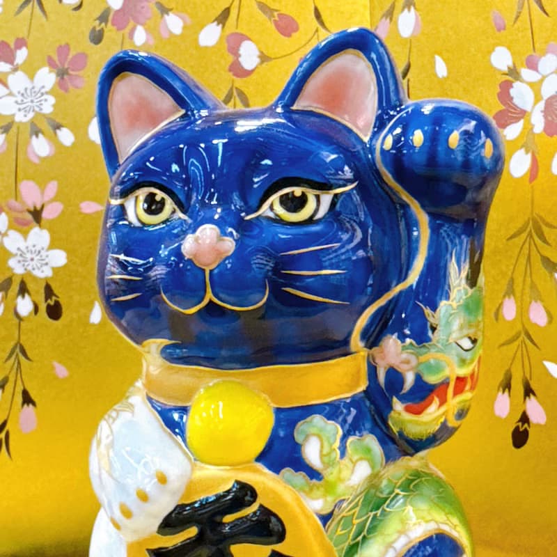 【嶽龍開運】日本清水燒招財貓 | 富士升龍