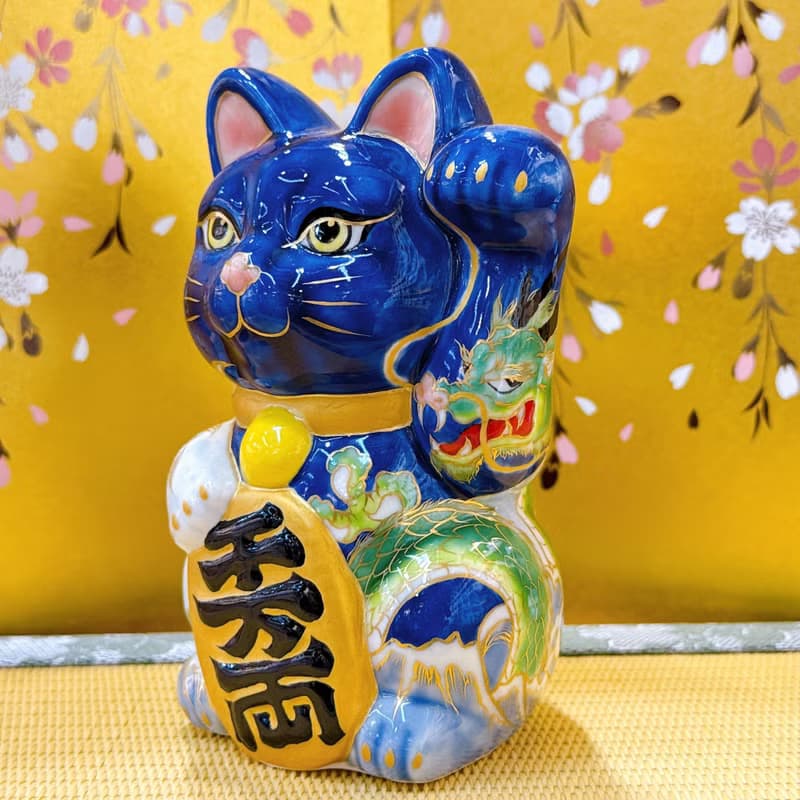 【嶽龍開運】日本清水燒招財貓 | 富士升龍
