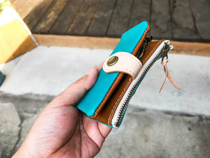 POCKET　さわやかで大人っぽいチョコミント　ポケットプランプキーケース　スマートキーOK　PPK-TBW-W