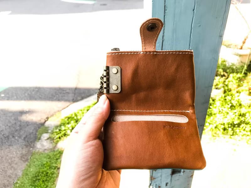 POCKET　さわやかで大人っぽいチョコミント　ポケットプランプキーケース　スマートキーOK　PPK-TBW-W