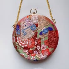 和風瑰麗小圓包 - 可手拿 / 斜揹/ 婚禮姊妹禮物