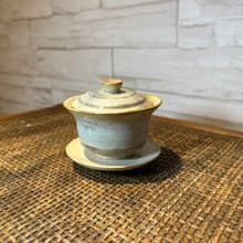 白釉蓋碗