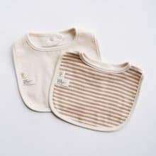 【cott organics】日本有機棉圍兜口水巾
