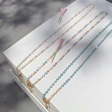 夏日淡彩串珠項鍊 Twinkle beads Necklace
