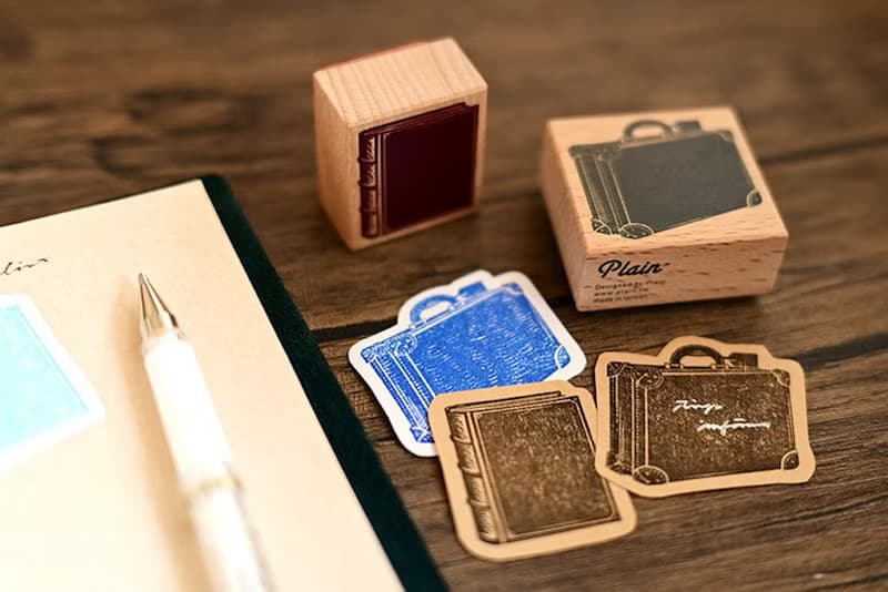 拓影寫字章-行李箱:享受印台顏色所帶來的樂趣