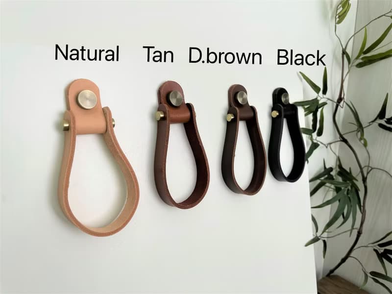 牛皮取手 // 衣櫃 // 櫃體 // 皮革把手 // 系統櫃 // 可訂製