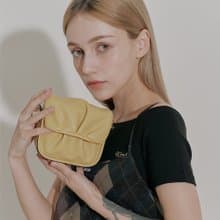 韓國 MANDU BAG | 黃色 | 迷你袋 | 側背包 斜孭袋
