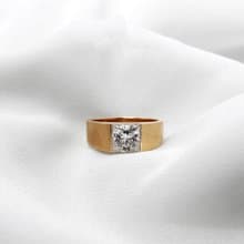 莫桑鑽 | 阿波羅之心鑽石男戒  | 台中門市 | 可升級K金真鑽