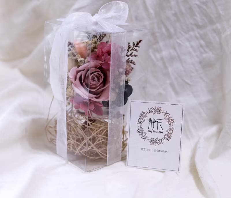 【永生玫瑰小花束】生日節慶花束  畢業花束 情人節母親節送禮