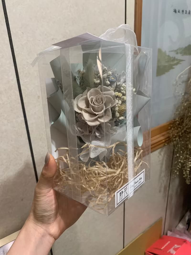 【永生玫瑰小花束】生日節慶花束  畢業花束 情人節母親節送禮