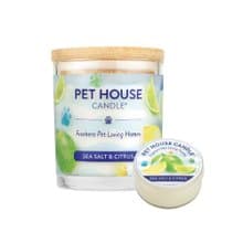 【美國PET HOUSE】室內除臭寵物香氛蠟燭-海鹽柑橘