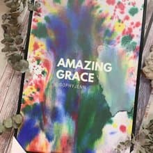蘇妃藝術 奇異恩典 Amazing  Grace 掛畫 潑彩