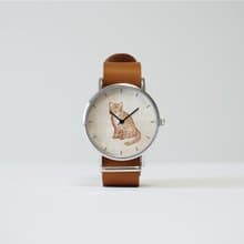 茶トラねこの腕時計