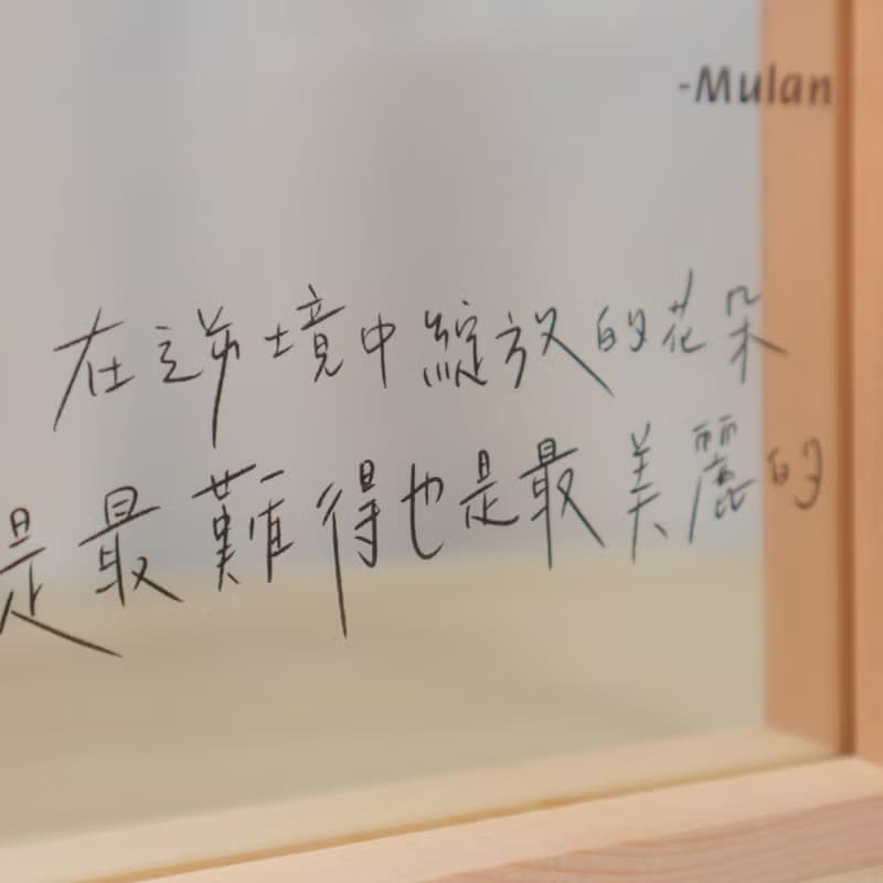 【勵志語】手寫字 X 似顏繪 I 壓克力木製相框 I 多風格挑選