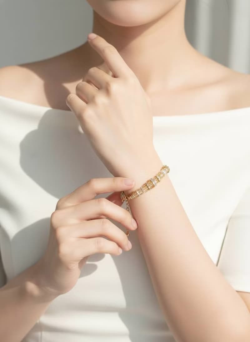 暖陽微光 黃水晶手鍊