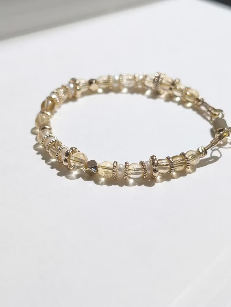 暖陽微光 黃水晶手鍊