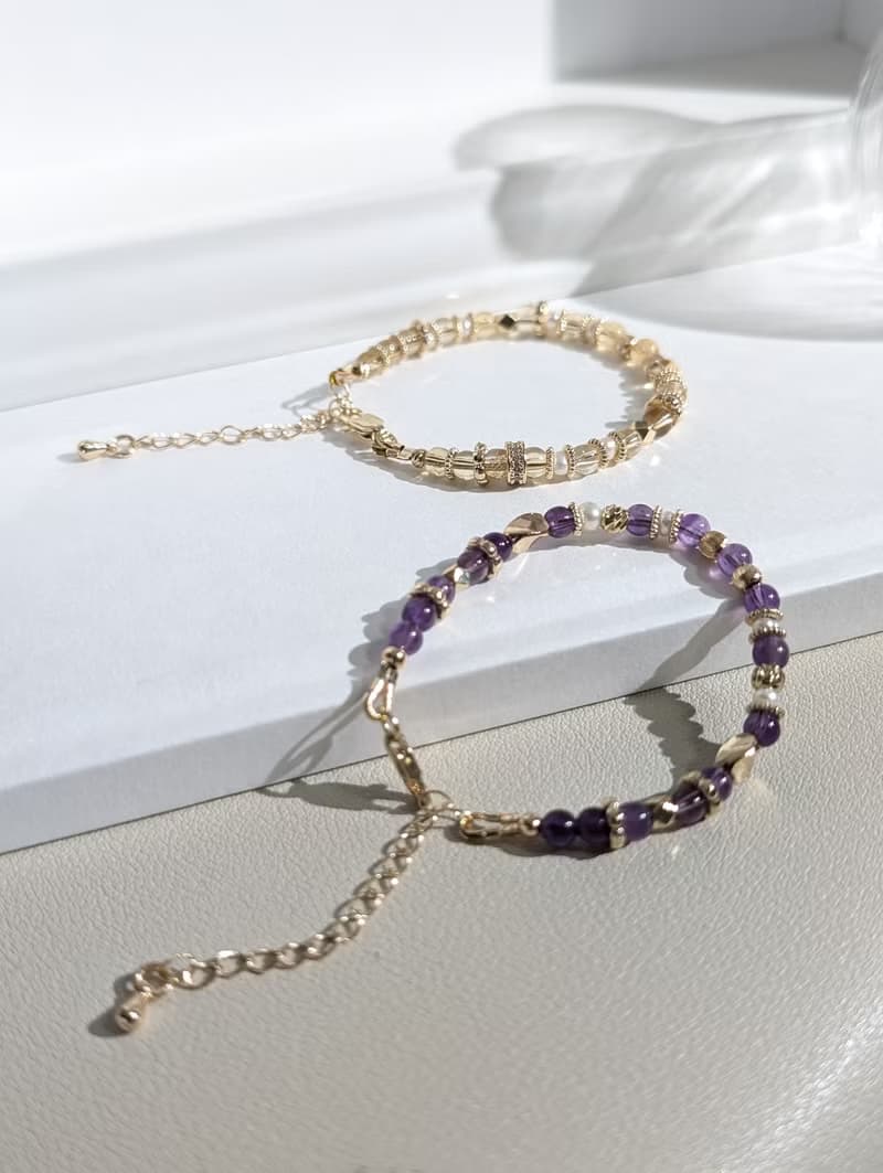 暖陽微光 黃水晶手鍊