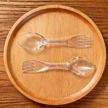 【哩皿生活】Tritan 湯匙叉6入組  環保餐具 湯匙 湯杓 叉子