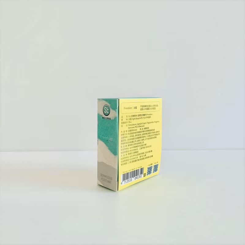 【SLL品牌經典香味-淡藍】關鍵字固體香水-Freedom