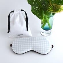 日本眼罩   夏日格紋 |Blue Gray|有附收納袋|免費禮品包裝