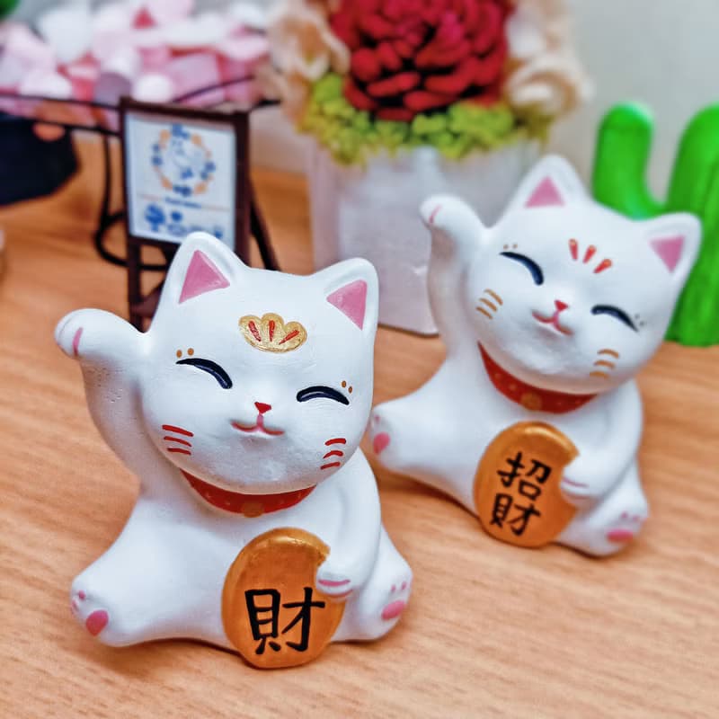 招財貓擴香石
