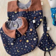 巧克力星球彌月禮盒。手工製3件組