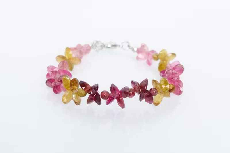 寶麗金珠寶-天然彩色碧璽手鍊