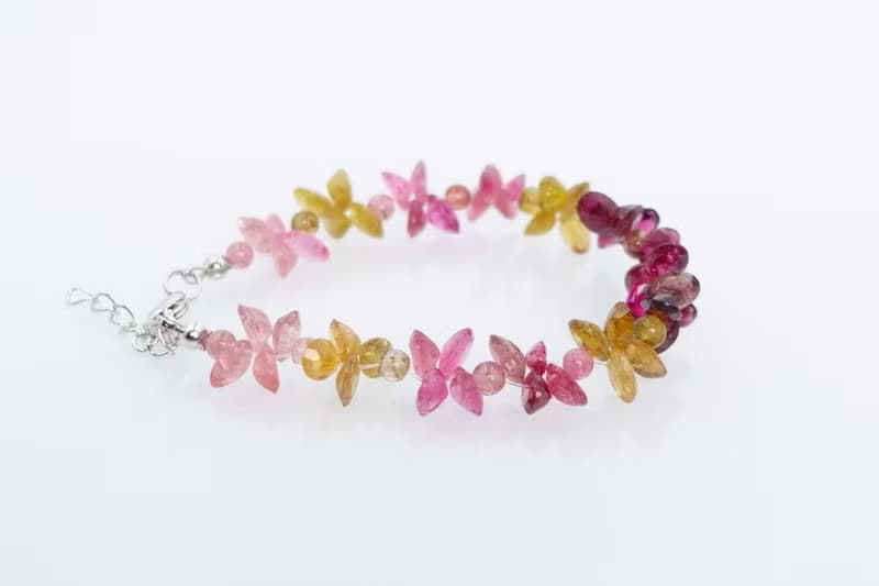 寶麗金珠寶-天然彩色碧璽手鍊