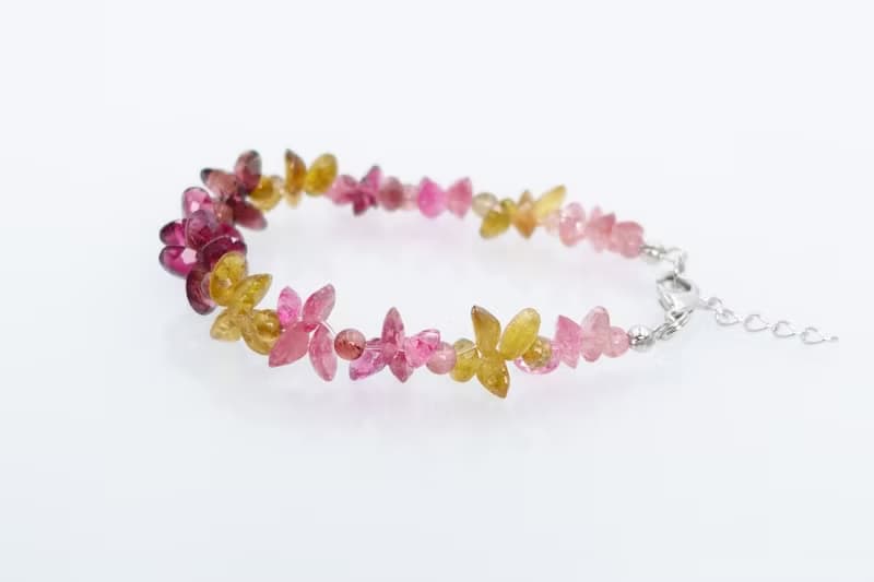 寶麗金珠寶-天然彩色碧璽手鍊