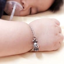 鴻兔大展 兔寶寶 細版純銀兒童手鍊 生肖系列 寶寶手鍊