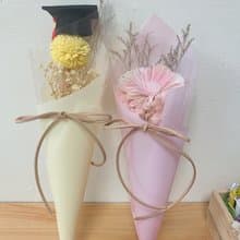 畢業花束 小圓桶花束 擴香花束