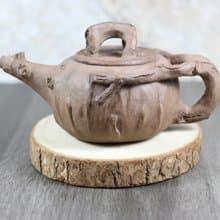 【送禮好物】樹頭仿生壺 純手捏壺 陶作家葉佳佩純手工製