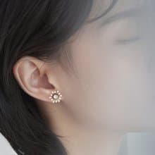 ONCE LITE | 暮光系 - BLOOM * 黃銅耳環