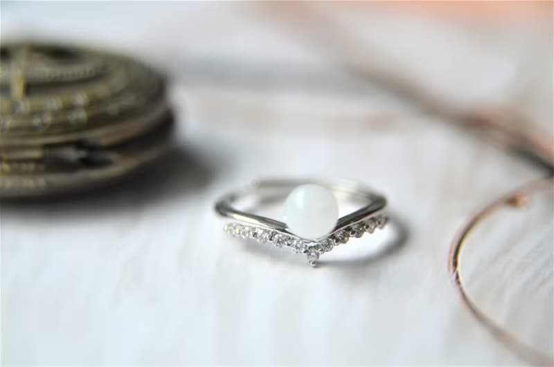 【預購12月底】王妃 - 925銀母乳飾品開口戒指