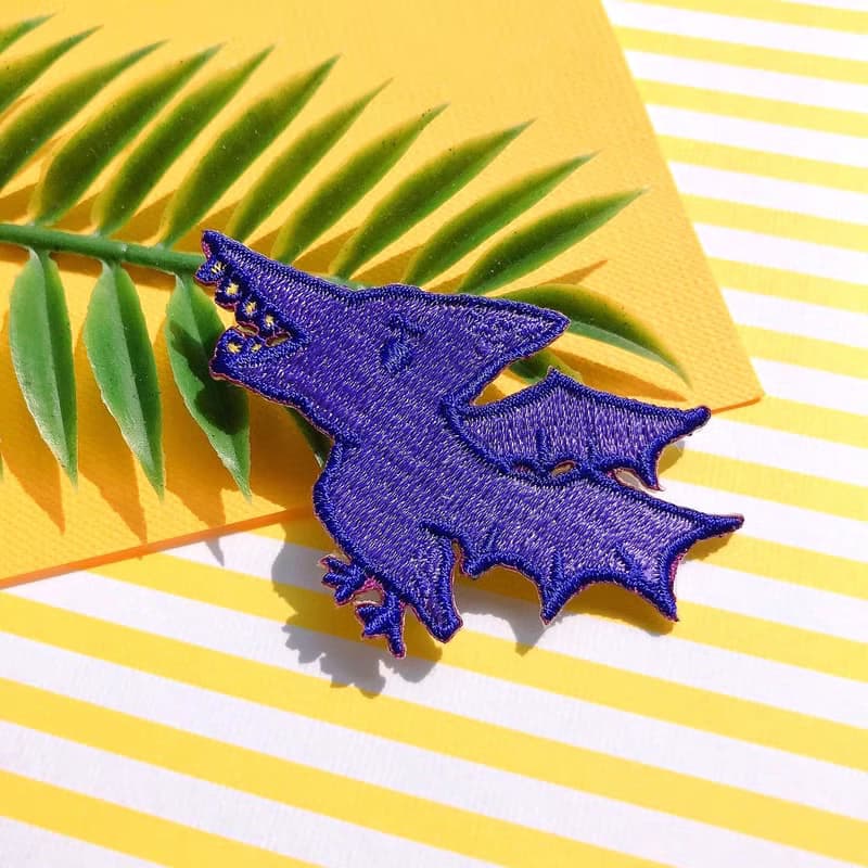 刺繡貼紙 繡布燙 -恐龍樂園