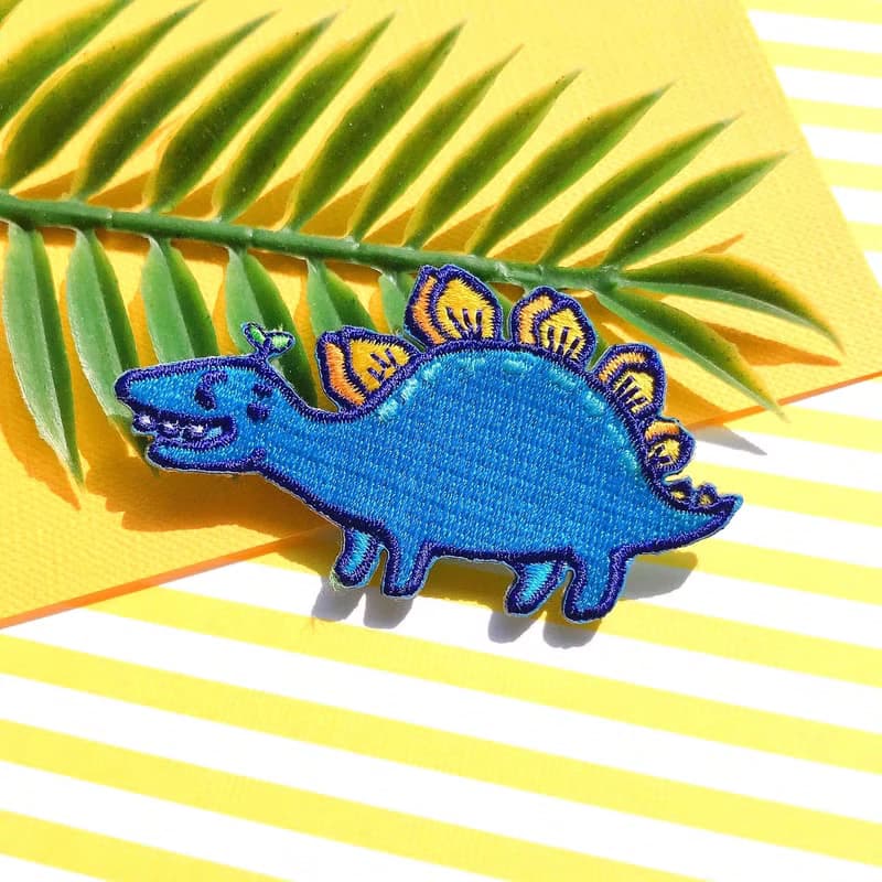 刺繡貼紙 繡布燙 -恐龍樂園