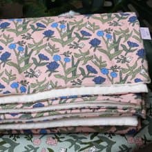 rabbit minky baby blanket (new born baby gift) 新生兒 出産祝い , ベビー 子供 Made in korea
