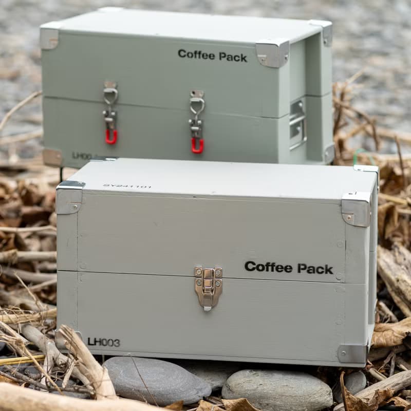 Coffee Pack 咖啡收納箱-軍灰