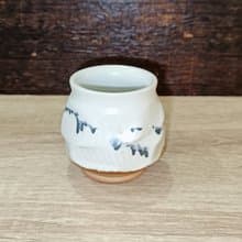 汝窯手作刀削杯-鶯歌李玟叡