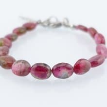 寶麗金珠寶-天然雙色碧璽手鍊