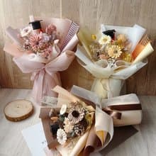 【中款畢業花束】乾燥花束/向日葵/畢業花束/畢業禮/太陽花