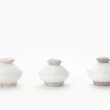 JIWOON Arabic Dessert Bowl With Lid_White